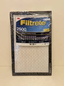 lot 62 image: 3M FILTRETE 2500 FILTERS (16x25x1) 4PK.