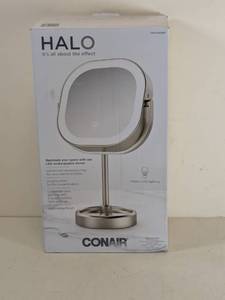 lot 80 image: CONAIR HALO LED RECHARGEABLE MIRROR