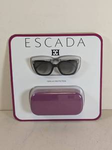 lot 76 image: ESCADA SUNGLASSES W CARRYING CASE