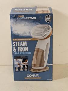 lot 113 image: CONAIR TURBO EXTREME STEAM IRON