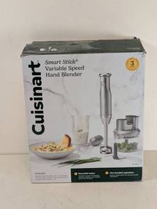 lot 118 image: CUISINART SMART STICK VARIABLE SPEED HAND BLENDER