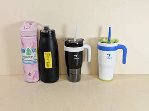 lot 128 image: ASSORTED TUMBLER SET(4)