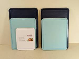 lot 131 image: (5) KITCHEN AID CUTTING BOARDS