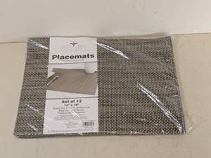 lot 134 image: NOUVELLE LEGENDE PLACEMATS 12PK.