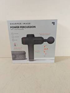 lot 99 image: SHARPER IMAGE POWER PERCUSSION DEEP TISSUE MASSAGER