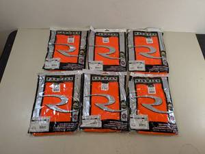 lot 164 image: 6 NEW RADWEAR RADIANS HI-VISIBILITY LONG SLEEVE T-SHIRTS SIZE MEDIUM ORANGE