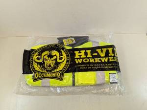 lot 169 image: NEW OCCUNOMIX HI-VIZ SMALL BOMBER JACKET YELLOW