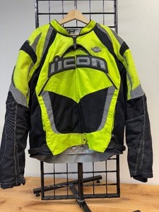 lot 14 image: ICON CONTRA US Military Safety Code Racing Jacket with Thermal Removable liner