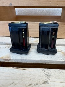 lot 67 image: 2 Pc Lot 2 near filled 19654 10 Round Magazine for Remington Model 597 .22 LR