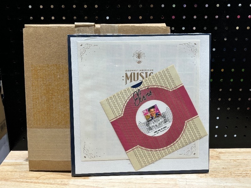 lot 4 image: Sealed Elvis Complete Stamp Collection First Day of Issue