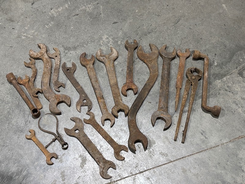 lot 38 image: Vintage Wrenches