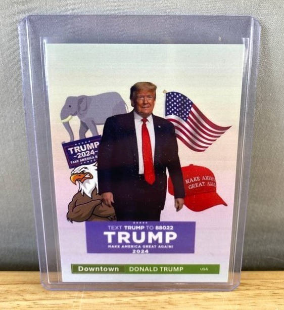 lot 50C image: Donald Trump Downtown Trading Card - 2024 MAGA Edition T