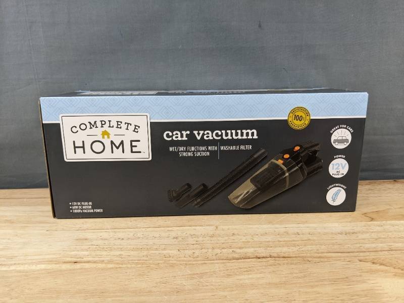 lot 21L image: Complete Home Car Vacuum WetDry 12V DC - Brand New