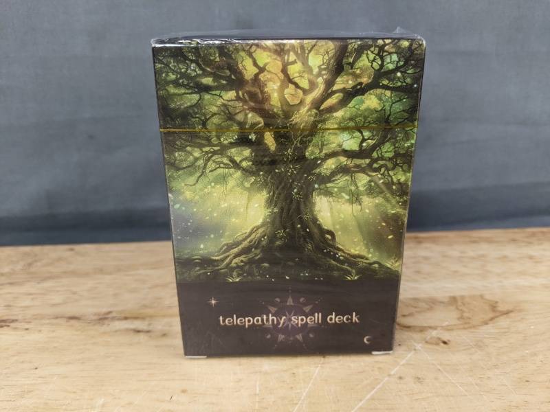 lot 56G image: 100 Telepathy Spell Deck Cards - Brand New