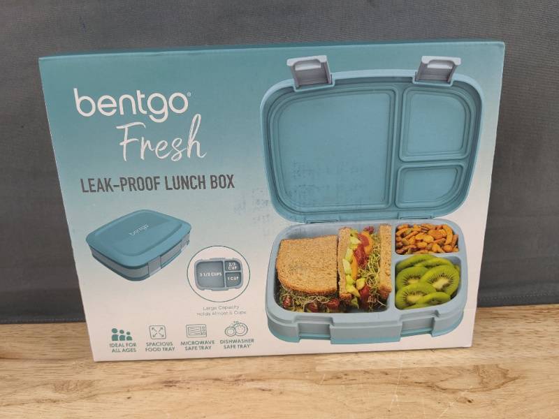 lot 82L image: Bentgo Fresh Leak-Proof Lunch Box, Blue - Brand New