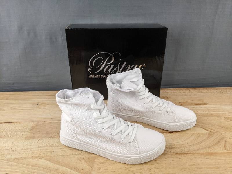 lot 20P image: Pastry Cassatta High Womens White Sneakers Size 7 - Brand New