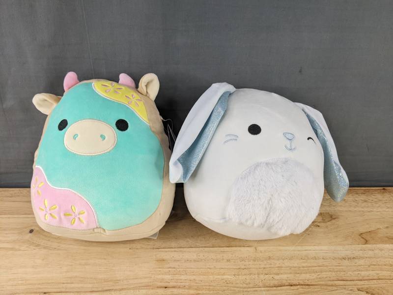 lot 55K image: Squishmallows Cornelius & Bastian Plush Toys - Brand New