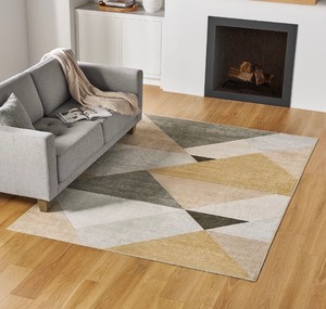 lot 3E image: Members Mark Everwash Washable Area Rug, 6.5 x 9.5 - New