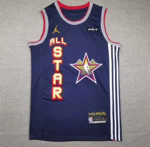 lot 39N image: Nike Jordan Anthony Edwards NBA All Star Minnesota Timberwolves Basketball Jersey, Mens Medium - Brand New I