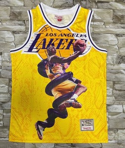 lot 13H image: Mitchell & Ness Mamba Kobe Bryant Lakers Hardwood Classics Jersey, Mens Large - Brand New I
