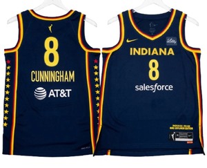 lot 47N image: Nike Sophie Cunningham Indiana Fever WNBA Basketball Jersey, Size Medium - Brand New