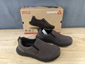 lot 90T image: Gerry MOC II Mens Slip On Shoes Brown Size 9 - Brand New