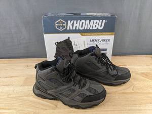 lot 211 image: Khombu Mens Hiker Boots Size 8 Grey