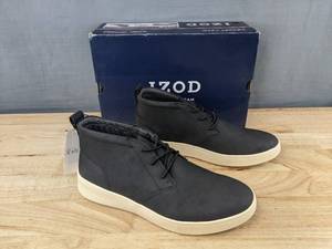 lot 266 image: IZOD Palmer Mens Black Shoes Size 11 - Brand New