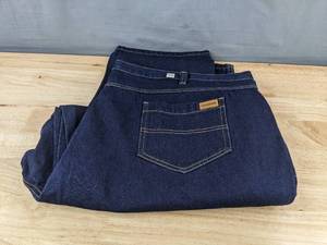 lot 299 image: 394 Denim Mens Blue Jeans Size 52x32 - New Z