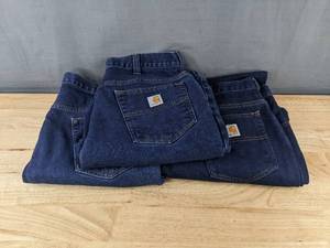 lot 70M image: 3 Carhartt Mens Jeans 38x32 - New Z