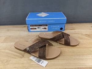 lot 159 image: Draper James Alex Womens Sandals Size 9 Brown - Brand New