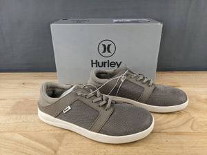 lot 164 image: Hurley Shoreline Mens Sneakers Size 10 Gray - New