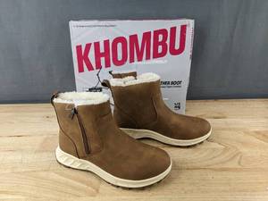 lot 72K image: Khombu Sienna Womens Brown Boots Size 7 - Brand New