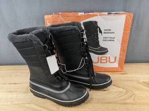 lot 100T image: JBU Sabine Black Winter Boots Womens Size 8 - Brand New