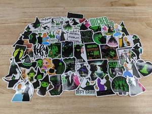 lot 194 image: 55 Wicked Musical Vinyl Stickers - Brand New
