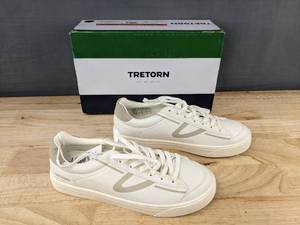 lot 226 image: Tretorn Womens Serve Sneakers WhiteGrey Size 8.5