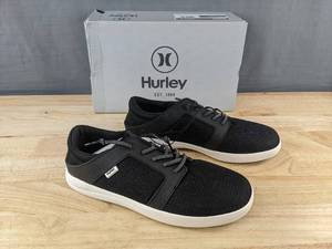 lot 252 image: Hurley Shoreline Mens Shoes Black Size 11 - Brand New