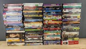 lot 41M image: 120 Assorted Movies, TV, Exercise DVDs