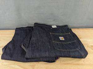 lot 356 image: 2 Carhartt Mens Flame Resistant Jeans 50x30 - Brand New Z