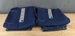 lot 87J image: 2 Carhartt Mens Jeans Size 28x30 - Brand New Z
