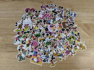 lot 161T image: 50 Mickey Mouse and Friends Stickers - Brand New