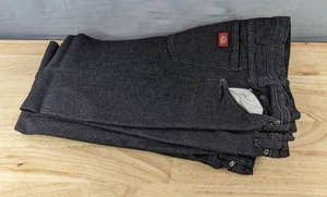lot 260M image: 2 Dickies Black Jeans Mens 32x30 Z