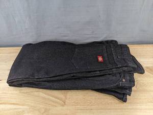 lot 230M image: 2 Dickies Mens Black Jeans 34x32 Z