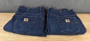 lot 519 image: 2 Carhartt Mens Jeans Size 40x34 Z