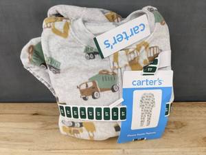 lot 595 image: Carters Fleece Footie Pajama 5T - Brand New