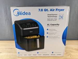 lot 91K image: Midea 7.8 Qt. Air Fryer XL Capacity