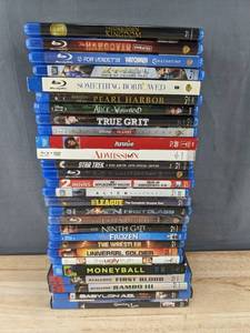 lot 100K image: 28 Blu-ray Movie Collection Marvel, Disney, Star Trek, Etc. C