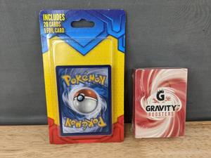 lot 30K image: Pokemon & Gravity Boosters Sealed Card Packs - Brand New