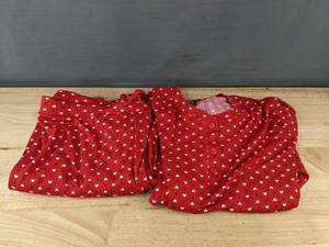 lot 576 image: LOFT Womens Red Valentines Hearts Sleepwear Set XL - Brand New