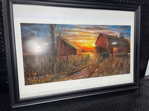 lot 83 image: Framed Days Gone By Print by Jim Hansel